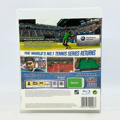 Virtua Tennis 2009 - PlayStation 3 / PS3 Game