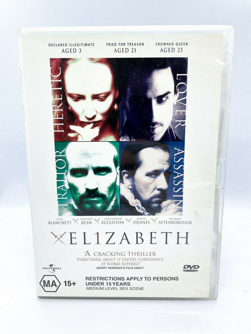 Elizabeth 1998 DVD