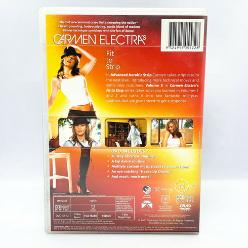 Carmen Electra's Fit to Strip Volume 3 Aerobics Exercise DVD