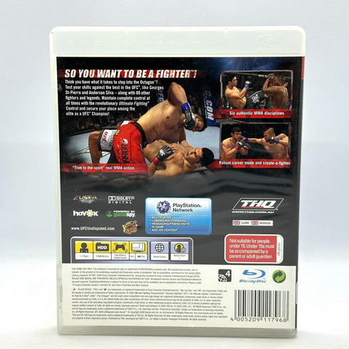 UFC 2009 Undisputed - PlayStation 3 / PS3 Game