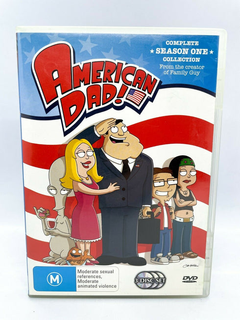 American Dad Season 1 (Series One) Complete Collection 3-Disc DVD