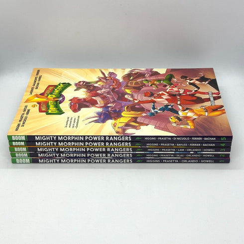 Mighty Morphin Power Rangers Vol 1 2 3 4 5 Boom Studios Comics Kyle Higgins TPB