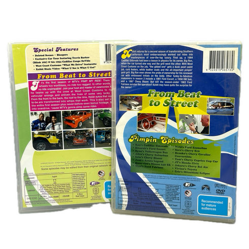 Pimp My Ride Season 1 & 2 (with 2 Damaged Discs - Read Description) - DVD