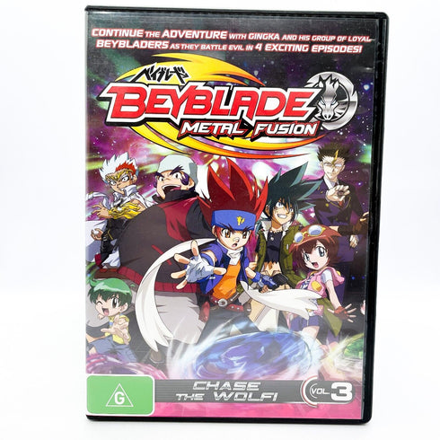 Beyblade Metal Fusion: Chase the Wolf Volume 3 Anime DVD