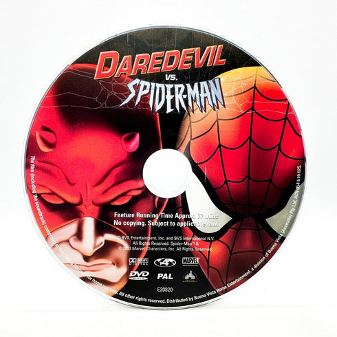 Daredevil vs Spider-Man (Marvel) Disc Only - DVD