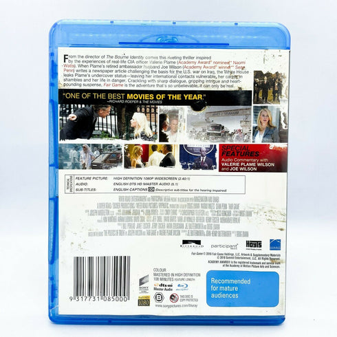 Fair Game - Blu-Ray DVD