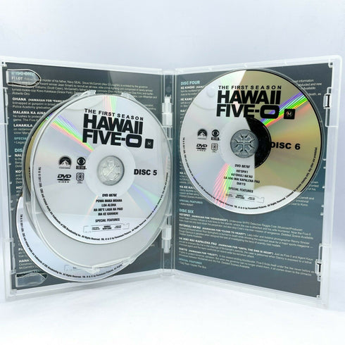 Hawaii Five-0 Season 1 Series 6-Disc Box Set DVD Five O