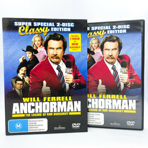 Anchorman Super Special 2-Disc Classy Edition DVD