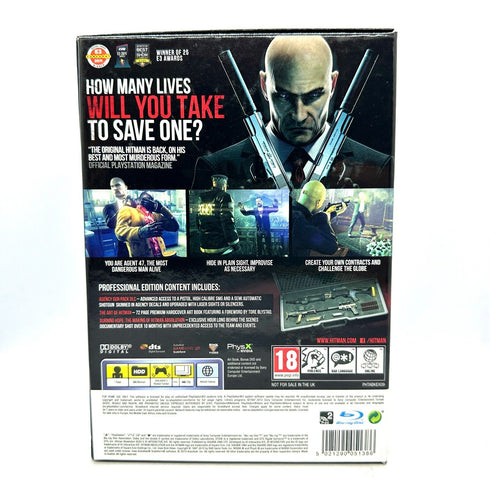 Hitman Absolution (NO GAME) Professional Edition PlayStation 3 / PS3 Game