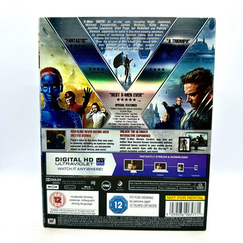 X-Men: Days of Future Past (wit Slipcover Case) - Blu-Ray DVD Marvel