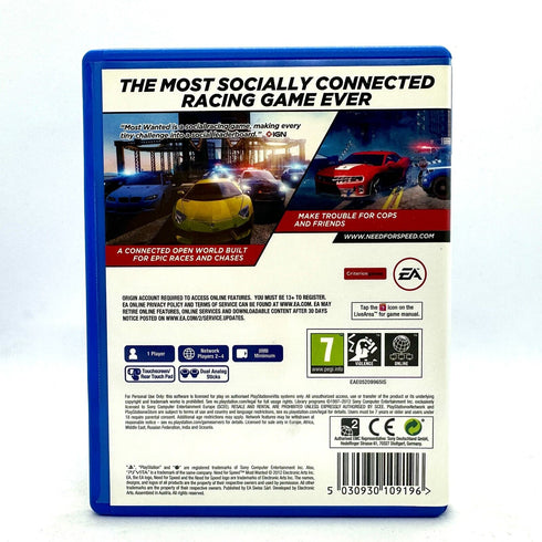Need for Speed: Most Wanted - PlayStation Vita / PS Vita Game