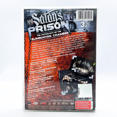 WWE Satan's Prison The Anthology of The Elimination Chamber DVD (MISSING DISC 1)