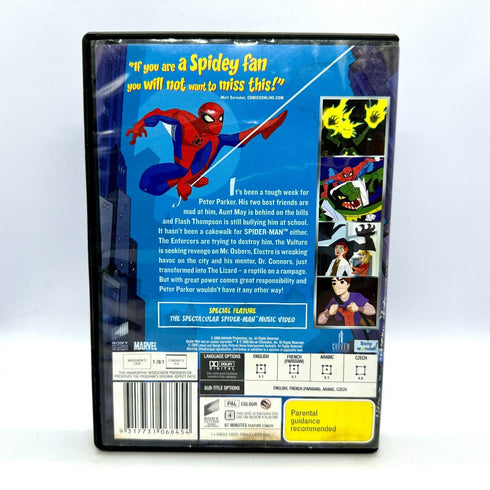 The Spectacular Spider-Man Volume 1 One - DVD Marvel