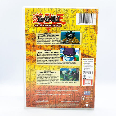 Yu-Gi-Oh! Volume 1.3 Attack from the Deep Anime DVD