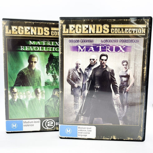 The Matrix & The Matrix Revolutions - Legends Collection DVD Set