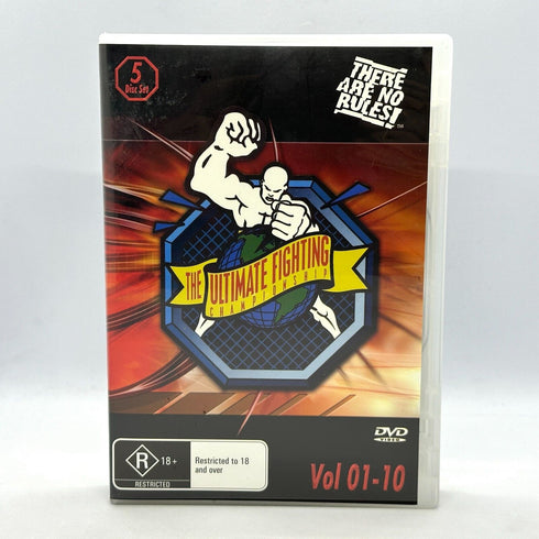 UFC Vol 01-10 5 Disc Set The Ultimate Fighting Championship DVD Collection