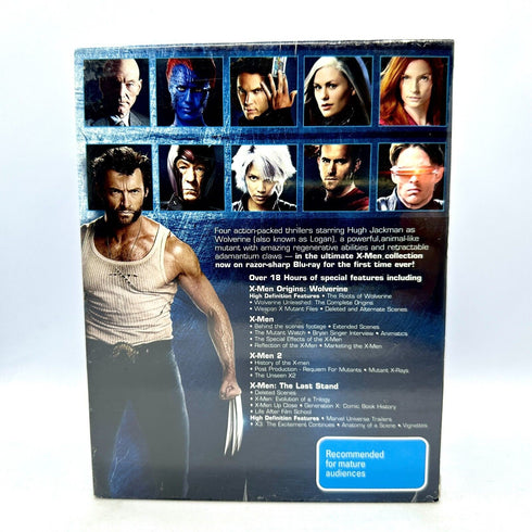X-Men Quadrilogy (Marvel) - Blu-Ray DVD - Brand New & Sealed