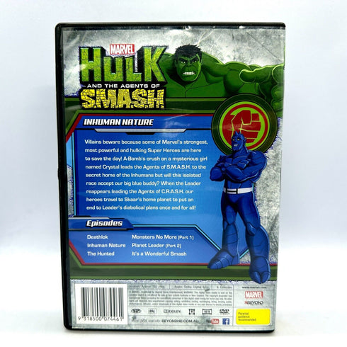 Hulk and the Agents of SMASH: Inhuman Nature - DVD Marvel S.M.A.S.H.