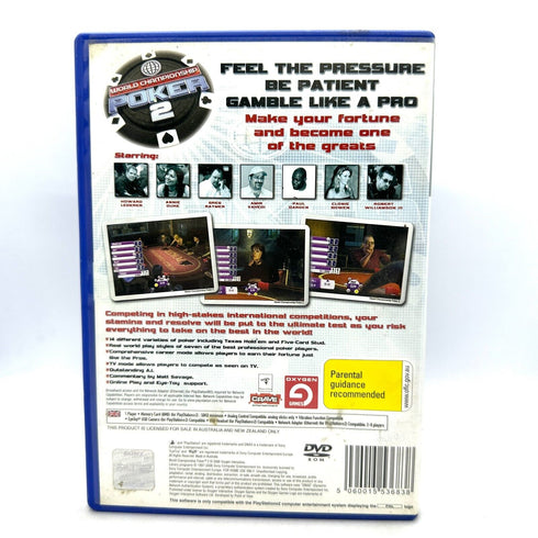 World Championship Poker 2 - PlayStation 2 / PS2 Game