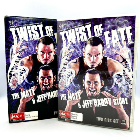 WWE Twist of Fate: The Matt & Jeff Hardy Story - Wrestling DVD