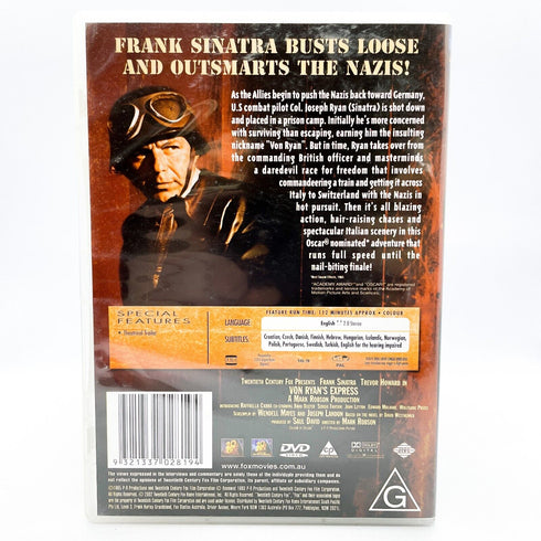 Von Ryan's Express (Frank Sinatra) 1965 DVD
