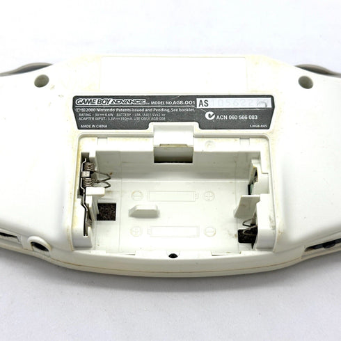 White GBA Game Boy Advance Console