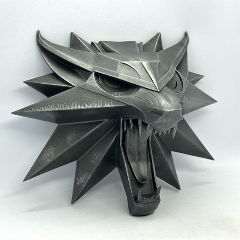 The Witcher III Wild Hunt Wolf Wall Sculpture Video Game Collectible Dark Horse