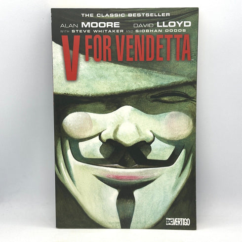 V For Vendetta - DC Comics Alan Moore Paperback Graphic Novel Comic Book