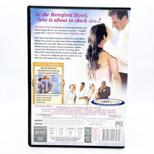 Maid in Manhattan DVD