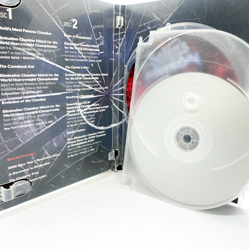 WWE Satan's Prison The Anthology of The Elimination Chamber DVD (MISSING DISC 1)