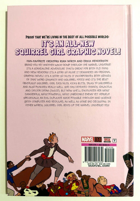 The Unbeatable Squirrel Girl Beats Up the Marvel Universe Hardcover Comic Book