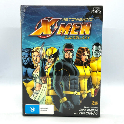 Astonishing X-Men Quadrilogy - Marvel Knights - DVD 2-Disc Set - Joss Whedon