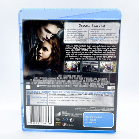 Twilight Trilogy Set (Twilight/New Moon/Eclipse) Blu-Ray DVD