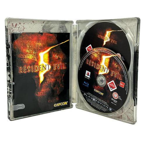 Resident Evil 5 SteelBook Edition - PlayStation 3 / PS3 Game