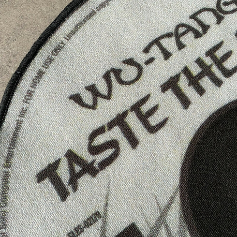 Wu-Tang Taste the Pain PlayStation 1 Game CD Disc Hip Hop Rug Circular Floor Mat