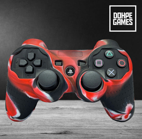Red PS3 Controller Skin