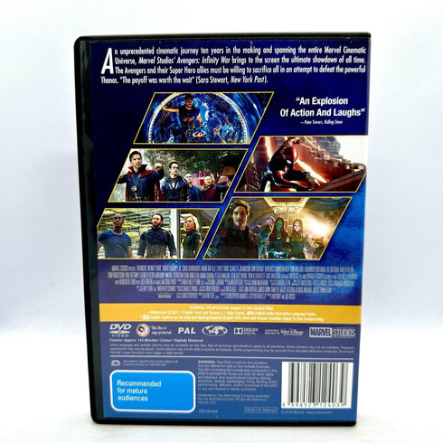 Avengers: Infinity War (Marvel) - DVD