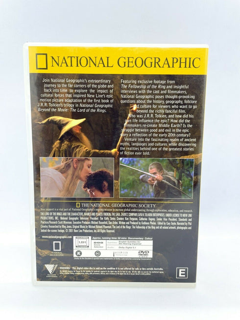 Beyond the Movie - Lord of the Rings: The Fellowship of the Ring - Nat Geo DVD