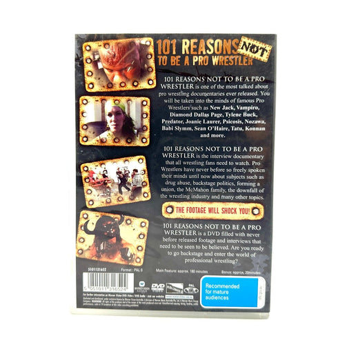 101 Reasons Not To Be A Pro Wrestler - Wrestling DVD