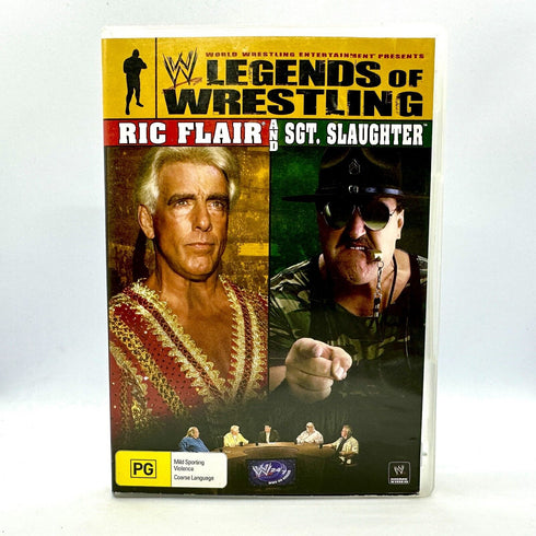 WWE Legends of Wrestling: Ric Flair and Sgt. Slaughter - Wrestling DVD