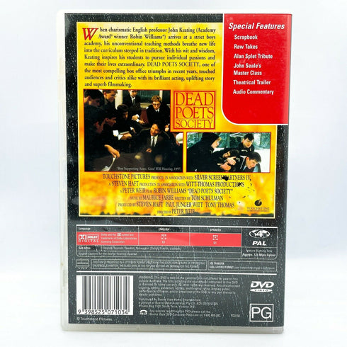 Dead Poets Society Special Edition DVD