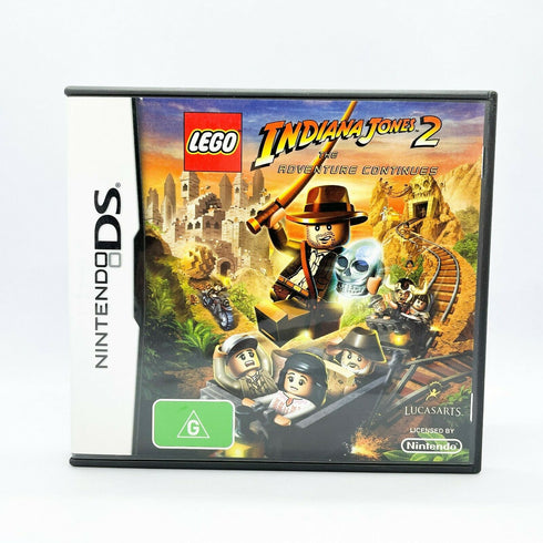 LEGO Indiana Jones 2: The Adventure Continues - Nintendo DS Game