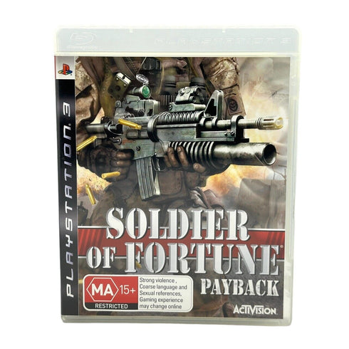 Soldier of Fortune: Payback - PlayStation 3 / PS3 Game
