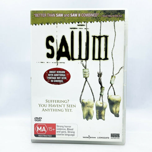 Saw III 3 Uncut DVD