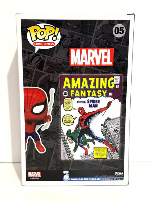 Spider-Man Comic Cover Amazing Fantasy 15 #05 Marvel Funko Pop Vinyl