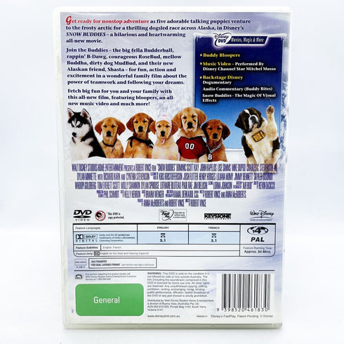 Snow Buddies (2008) Disney DVD