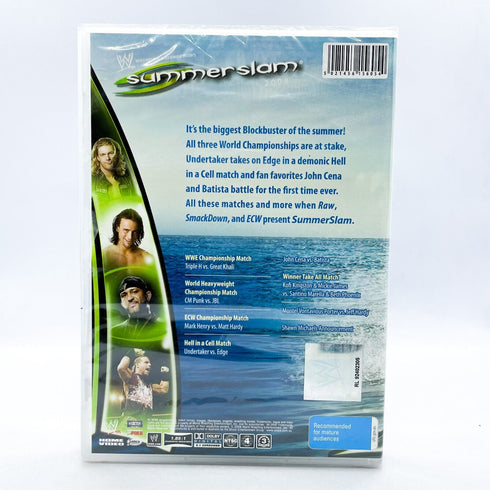 WWE SummerSlam 2008 - Wrestling DVD - Brand New & Sealed