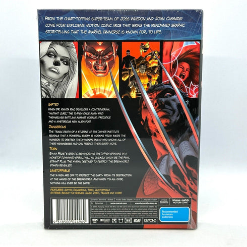 Astonishing X-Men Quadrilogy - Marvel Knights - DVD 2-Disc Set - Joss Whedon