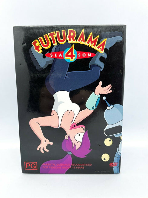 Futurama Season 4 (Series Four) 4-Disc DVD