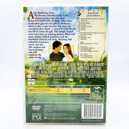 Ella Enchanted (2004) DVD